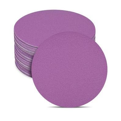 Yubpaiy 150mm Schleifpapier Körnung 180, 30 Stück Schleifscheiben Klett Nass