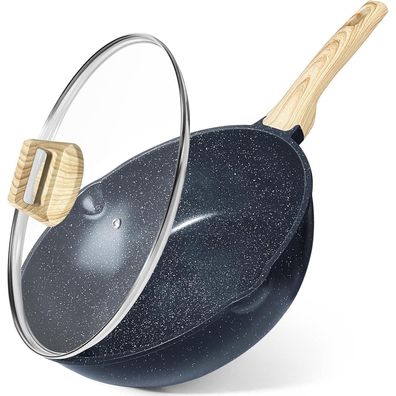 GiPP Schmorpfanne 30cm mit Deckel, Keramik-Antihaftbeschichtung, für alle