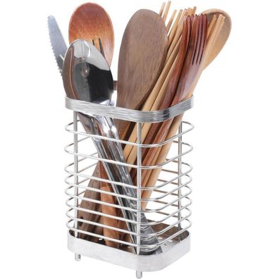 Toski Besteckkorb aus Edelstahl, Küchenutensilienhalter für Schubladen und