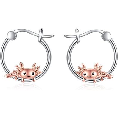 VONALA Creolen Ohrringe 925 Sterling Silber Tier Schmuck für Damen Mädchen