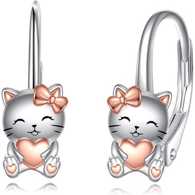 VONALA 925 Sterling Silber Ohrringe mit Einhorn, Faultier, Axolotl und