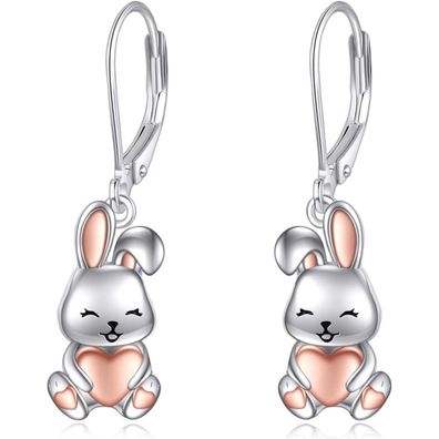 VONALA 925 Sterling Silber Ohrringe für Damen Mädchen - Einhorn, Faultier