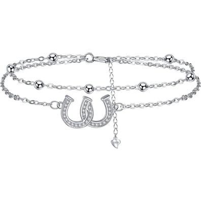 J. MUEN Damen Armband Silber 925 - Perfektes Geschenk für Mama, Ehefrau, Freundin