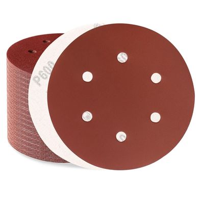 Sztaoip 100 Stück Schleifpapier 150mm Klett, Körnung 600 für Exzenterschleifer