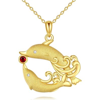VONALA Muttertagsgeschenke für Mutter von Tochter, 925 Sterling Silber Delphin