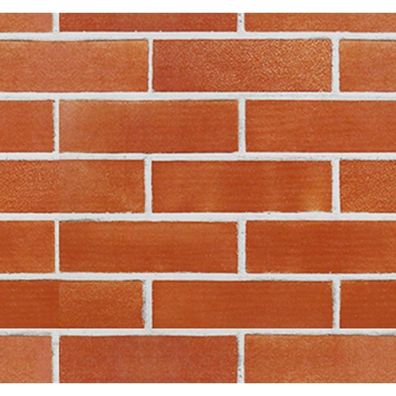 FENTIS Selbstklebende Tapete Ziegeloptik Vintage Rot 44x500cm - Dekorative