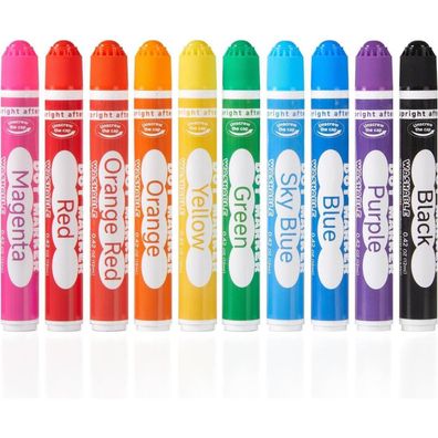 Shuttle Art Dot Marker Set für Kinder, 10 auswaschbare Bingo Stifte mit