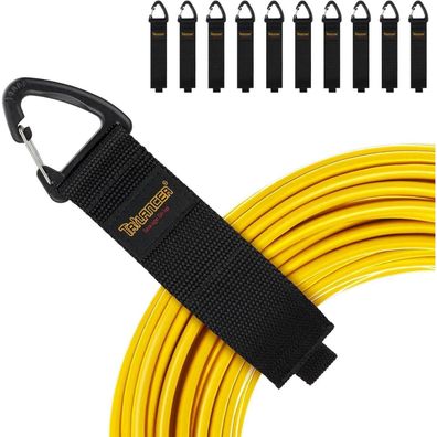 Trilancer Verlängerungskabel-Organizer & Aufhänger (10er Pack) - Flexible