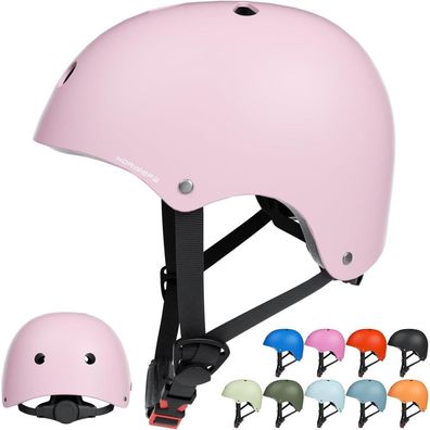 Korimefa Kinder Fahrradhelm & Skaterhelm, verstellbar, für 3-13 Jahre