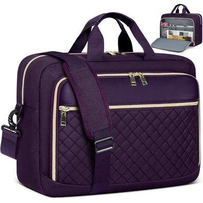 NEWHEY Laptoptasche 17,3 Zoll Damen Aktentasche Computertasche Wasserdichte