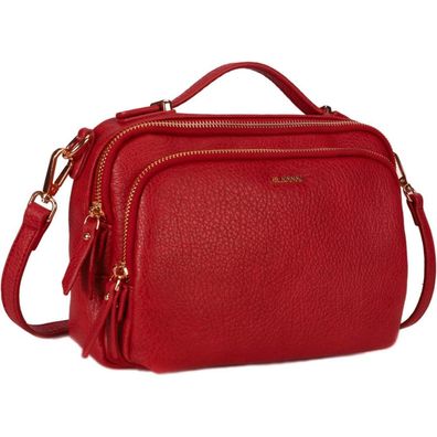 Gladdon Umhängetasche Damen, Kleine Handtasche mit Reißverschluss in Lederoptik
