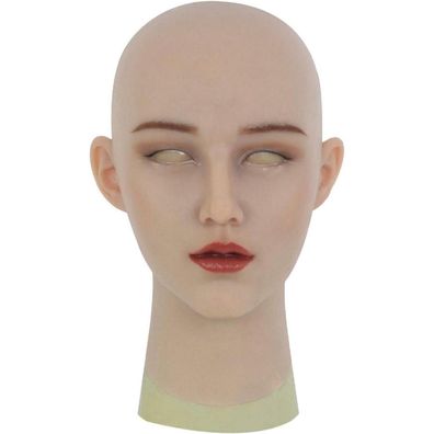 Roanyer Silikon Damenmaske Female Mask für Herren Cosplay Kostüm Halloween