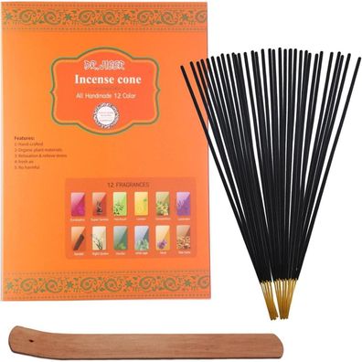 Dr. JIEER Räucherstäbchen Geschenkset, 240 Sticks in 12 verschiedenen Düften