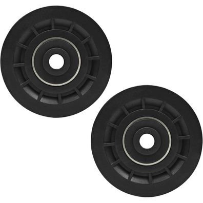 Topfinder Seilrolle 78mm mit Kugellager für Fitnessgeräte, Latzug, Kraftstation