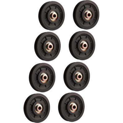 LFJ 90mm Seilrolle, Umlenkrolle, Universallager Riemenscheibe für