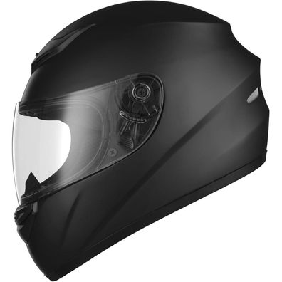 Favoto Integralhelm für Erwachsene, Vollvisier Mopedhelm, ECE 22.06