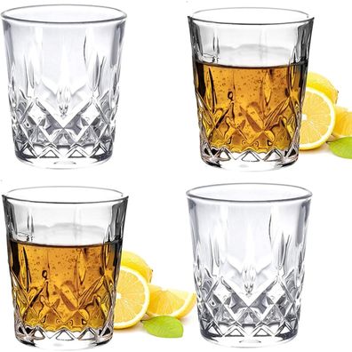 JAIEF Schnapsgläser 60 ml, bleifreies Glas, klares Schnapsglas mit schwerem