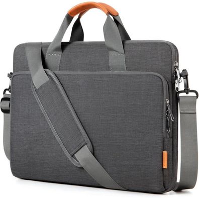 bagasin Laptoptasche bis 14 Zoll, erweiterbar, wasserdicht, mit Schultergurt