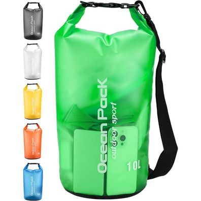 Henrycares Wasserdichte Dry Bag Tasche - 20L 10L 5L 2L Packsack mit