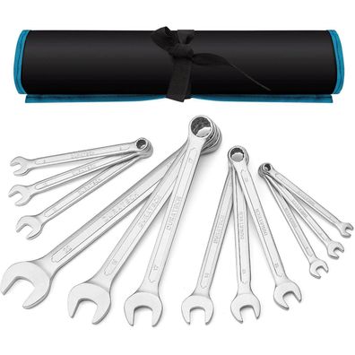 Duratech Ringmaulschlüssel Set, 12-teilig, SW 6-22mm, DIN 3113