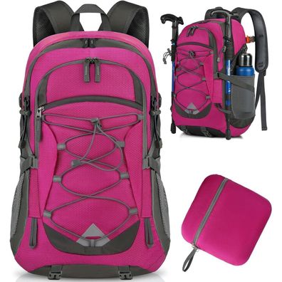 Igolumon Wanderrucksack 40L - Wasserdicht, Leicht & Faltbar für Damen und