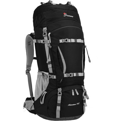 Mountaintop 70L Trekkingrucksack für Damen und Herren, Reiserucksack mit