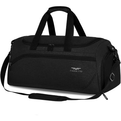 Fioretto 50L Sporttasche & Reisetasche mit Schuhfach & Nassfach, wasserdicht