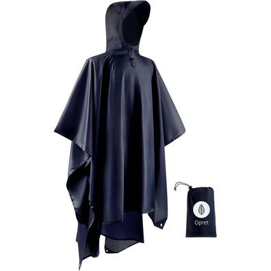 Opret Wasserdichter & Atmungsaktiver Regenponcho für Damen & Herren, 3-in-1
