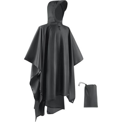 Opret Wasserdichter 3-in-1 Regenponcho für Damen und Herren, Leicht