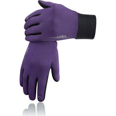 SIMARI Winter Thermo-Handschuhe für Damen und Herren, Touchscreen, winddicht