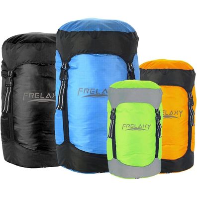 Frelaxy Kompressionssack L (11L-49L) - Wasserfest & Ultraleicht für Schlafsack