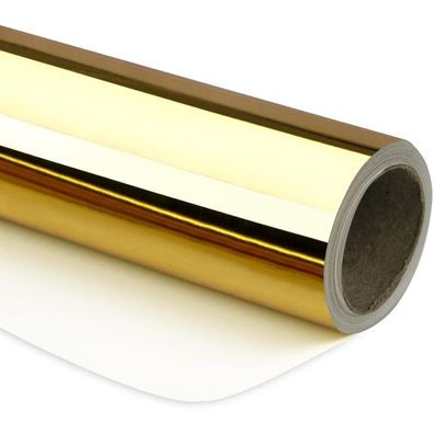 Ruspepa Goldmetallisches Geschenkpapier - Einfarbig, Perfekt für Hochzeit