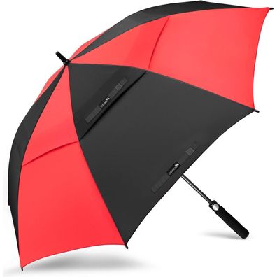 ZOMAKE XL/XXL Regenschirm Groß Sturmfest, Großer Golf Regenschirm für 2