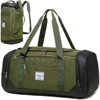 Laripwit Reisetasche 40L Herren Damen Sporttasche mit Schuhfach und Nassfach