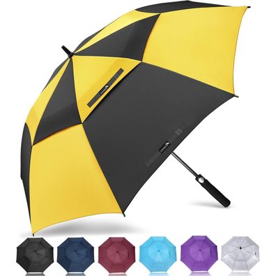 ZOMAKE XL/XXL Regenschirm Groß Sturmfest, 157cm Golfschirm für 2-3 Personen