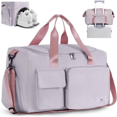 Fioretto 35L Damen Sporttasche faltbar mit Schuhfach & Nassfach