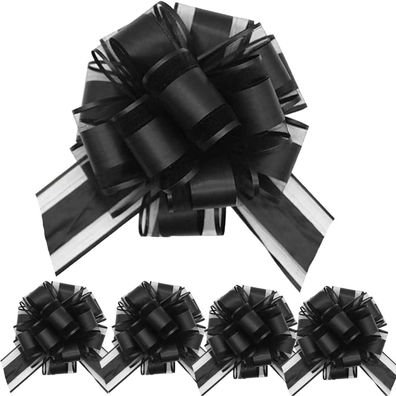 We Moment Zone Geschenk Schleife, 5 Stück Große Riesen Pull Bow für Auto Dekor