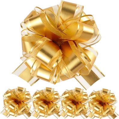 We Moment Zone Geschenk Schleife, 5 Stück Große Riesen Pull Bow für Auto
