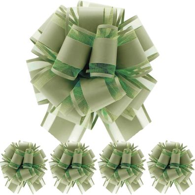 We Moment Zone Geschenk Schleife, 5 Stück Große Pull Bow für Auto Deko