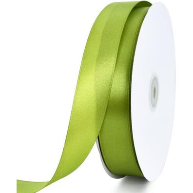Toniful Satinband 2,5 cm x 91 m, einfarbig, glänzende Oberfläche, für Basteln