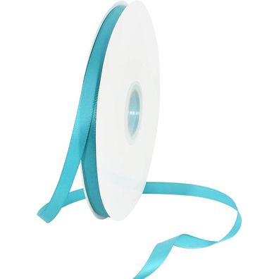 Toniful Satinband Rolle 0,9 cm x 91 m - Dünnes einfarbiges Stoffband für