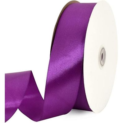 Toniful 1,5 Zoll (40mm) x 100 Yards Lila Breites Satinband für