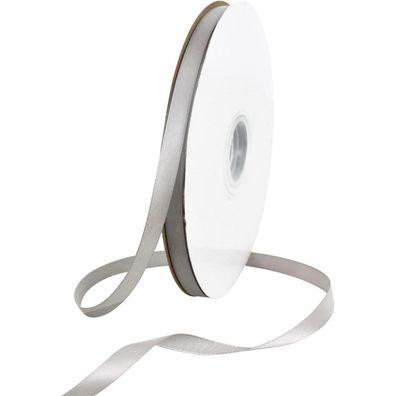 Toniful Satinband Silber 10mm, 91 Meter - Dekoration für Geschenke, Hochzeit