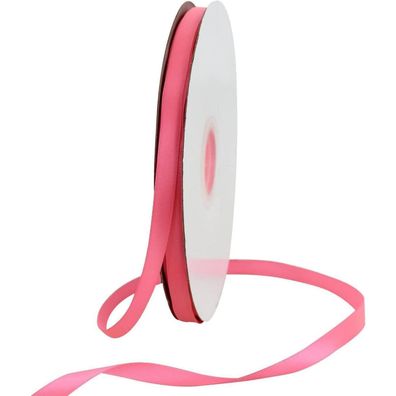 Toniful Satinband Dunkelrosa 10mm, 91 Meter - Dekoration, Geschenkband
