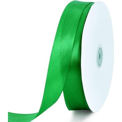 Toniful Satinband 2,5 cm x 91 m, einfarbig, glänzend, für Geschenkverpackungen