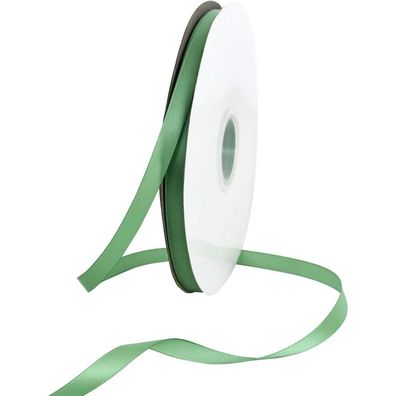 Toniful Satinband Senfgrün 10mm x 91m - Fein Schleifenband für Dekoration