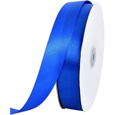 Toniful Satinband Königsblau, 2,5 cm x 91 m - Perfekt für Geschenkverpackungen