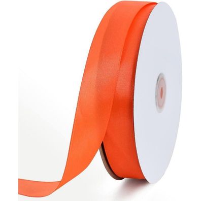 Toniful Satinband 2,5 cm x 91 m, einfarbig, glänzend, für Geschenkverpackungen