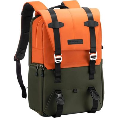 K&F Concept Kamerarucksack 20L, Fotorucksack für DSLR/SLR mit 15,6 Zoll