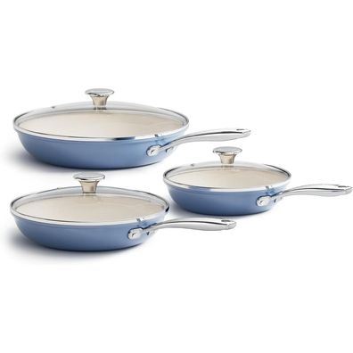 Redchef 6-teiliges Keramik Pfannen Set, Antihaft Bratpfannen 20/24/28 cm